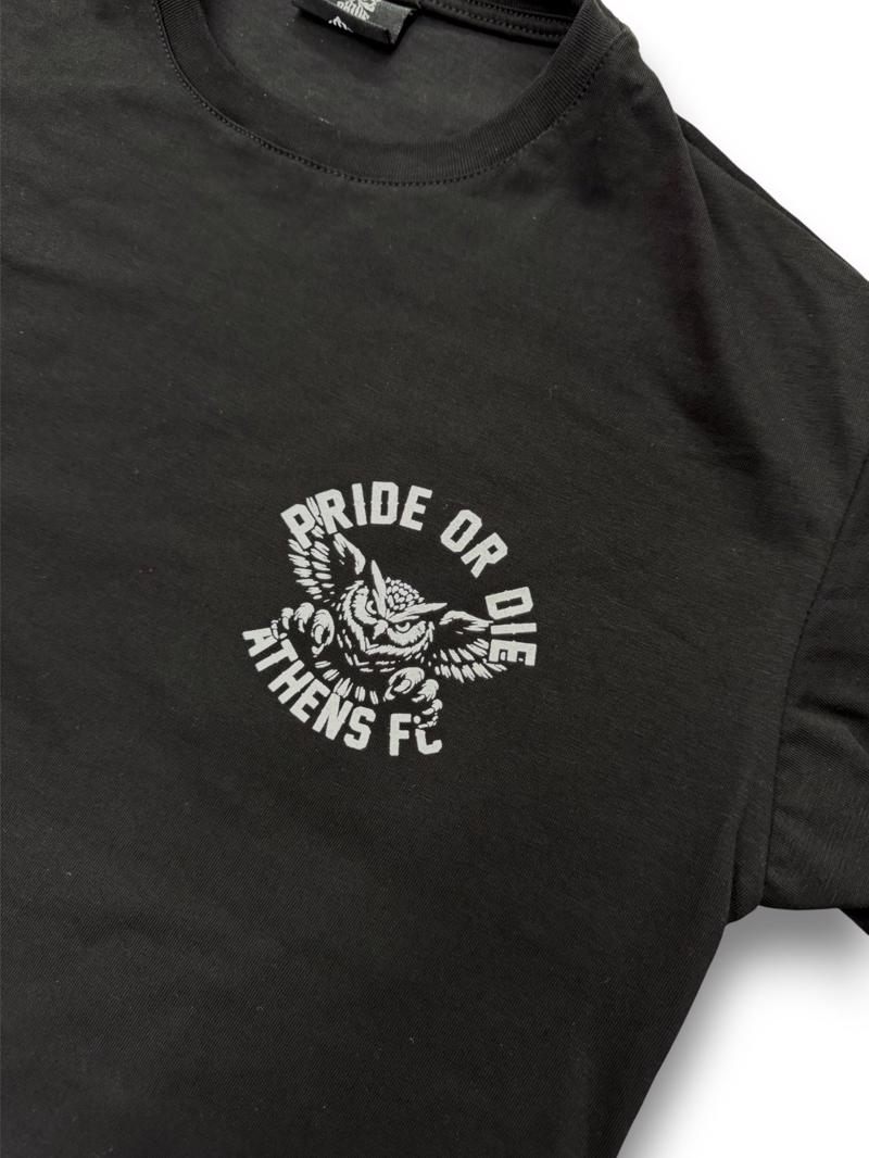 PRiDEorDiE athens fight Club T-Shirt - black